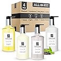 1-Shoppe Terra Pure Ecobox Amenities Kit | Green Tea Soap | Shampoo, Conditioner, Body Lotion, Body Wash | 10.14 oz | Hotel Toiletries Bulk Beauty & Personal Care Terra Pure