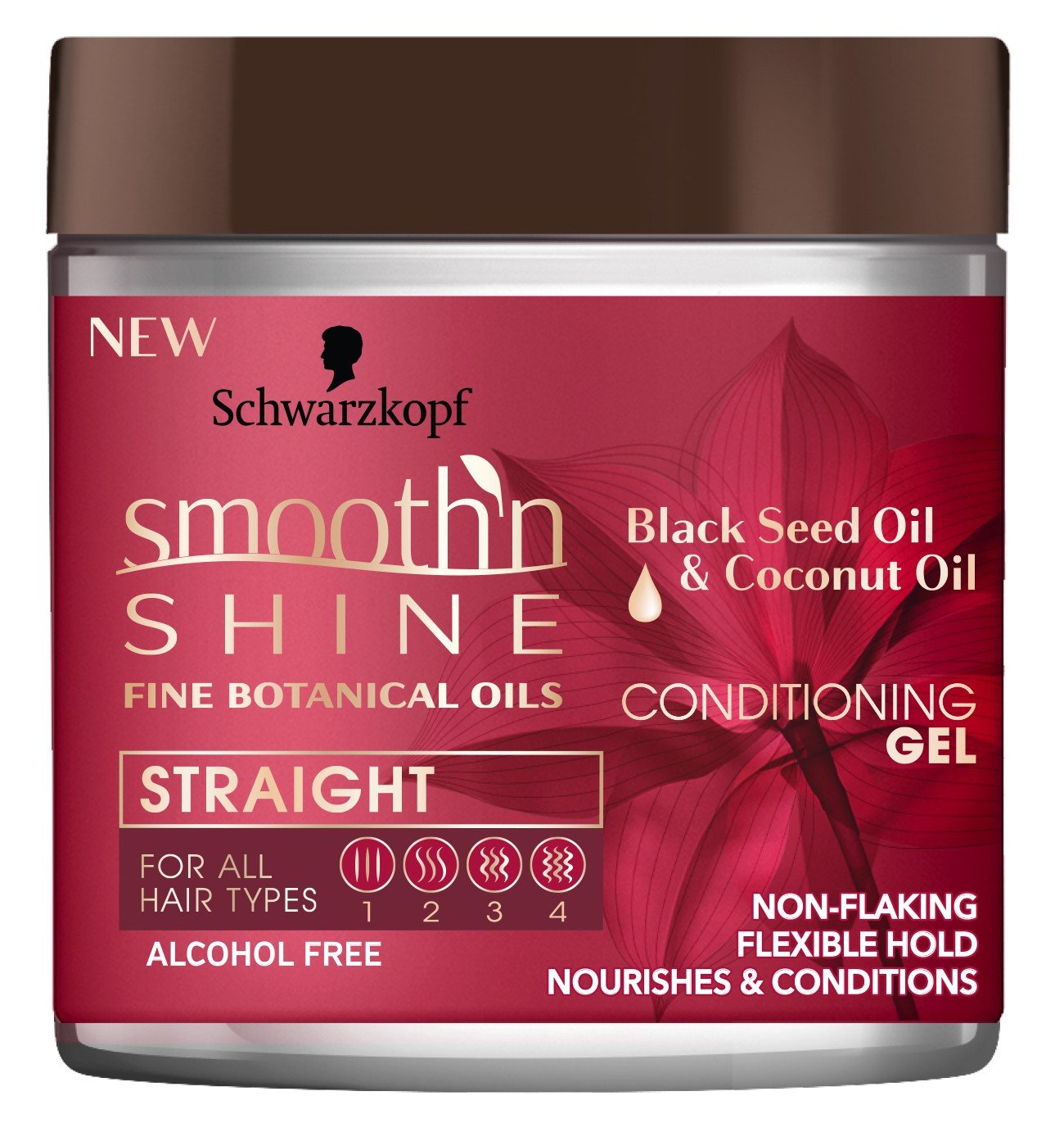Smooth N Shine Straight Gel Conditioning 6 Ounce Jar (177ml) Beauty & Personal Care Smooth N Shine