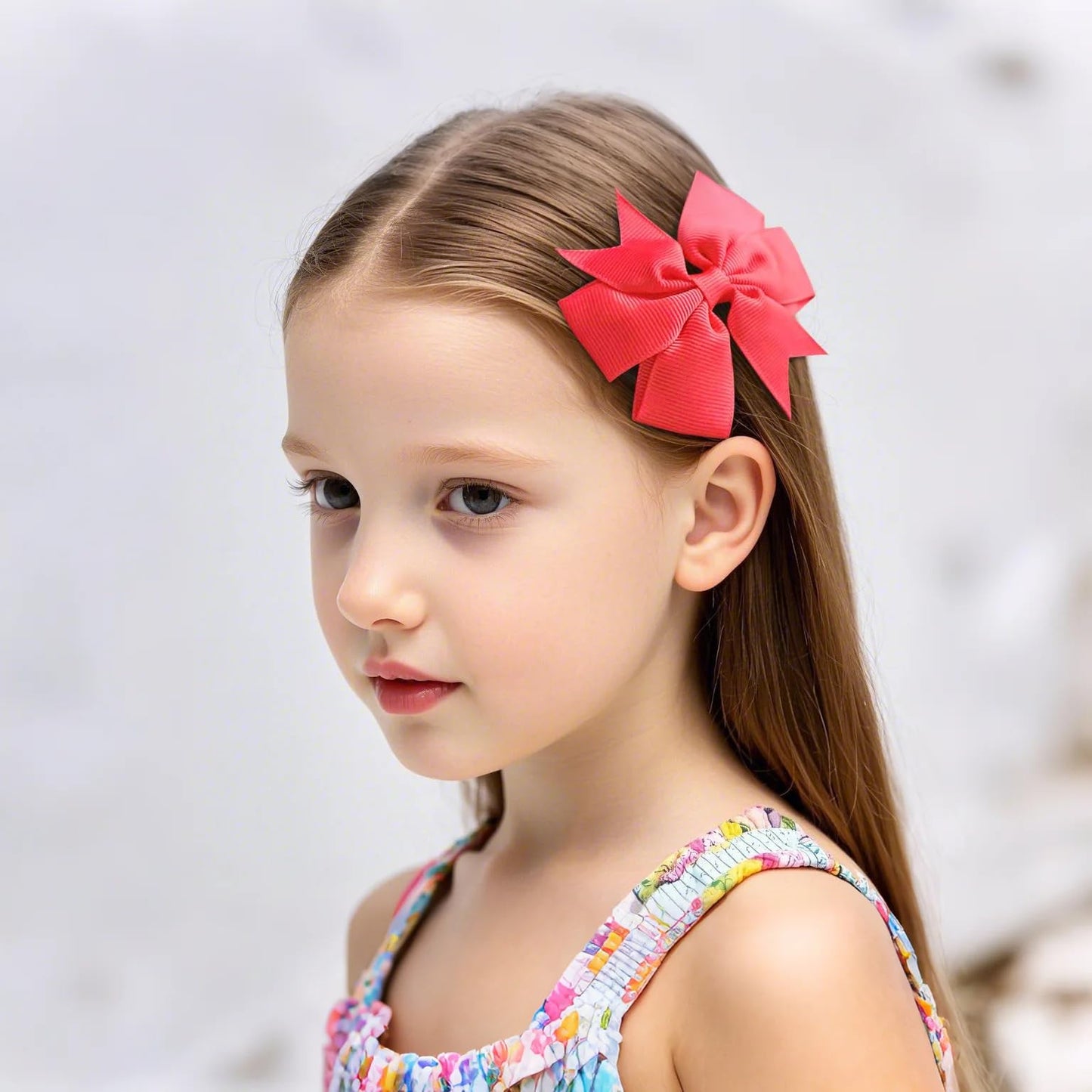 40Piece 3 Inch Boutique Grosgrain Ribbon Pinwheel Hair Bows Alligator Clips For Girls Babies Toddlers Accessories Teens In Pairs Beauty & Personal Care Babymatch