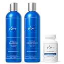 Elon Complete Kit for Thinning Hair - Elon Essential Shampoo and Conditioner Set + Matrix 5000 Hair Growth Supplement - NO Sulfates, Parabens or Beauty & Personal Care Elon