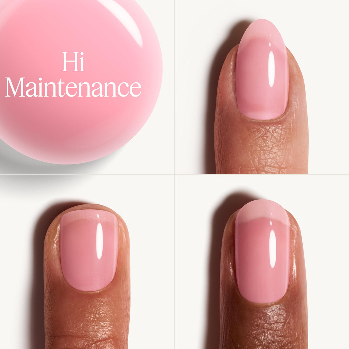 essie Nail Polish, Glossy Shine Sheer Pink, Hi Maintenance, 0.46 Ounce