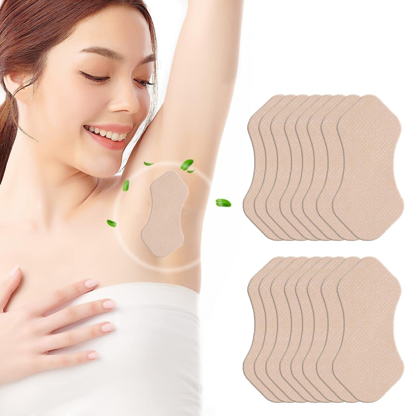 Underarm Sweat Pads, Armpit Sweat Pads ?20 PCS?, Premium Quality Fight Hyperhidrosis for Women and Men Comfortable Unflavored,Extra Adhesive Beauty and Personal Care KimDaro