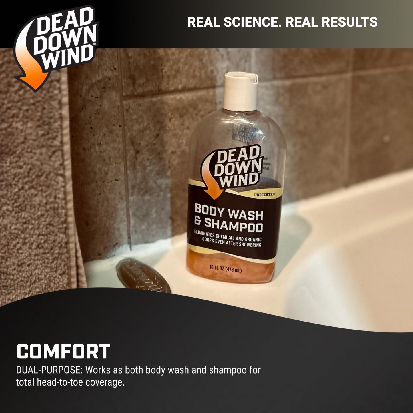 Dead Down Wind 1241619 Orange Pearl Hair & Body Soap 16oz Beauty & Personal Care DEAD DOWN WIND