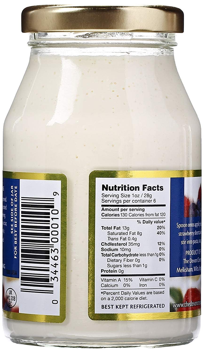 The Devon Cream Company Double Cream, 6 Oz (Pack of 2) Beauty & Personal Care Devon Cream Company