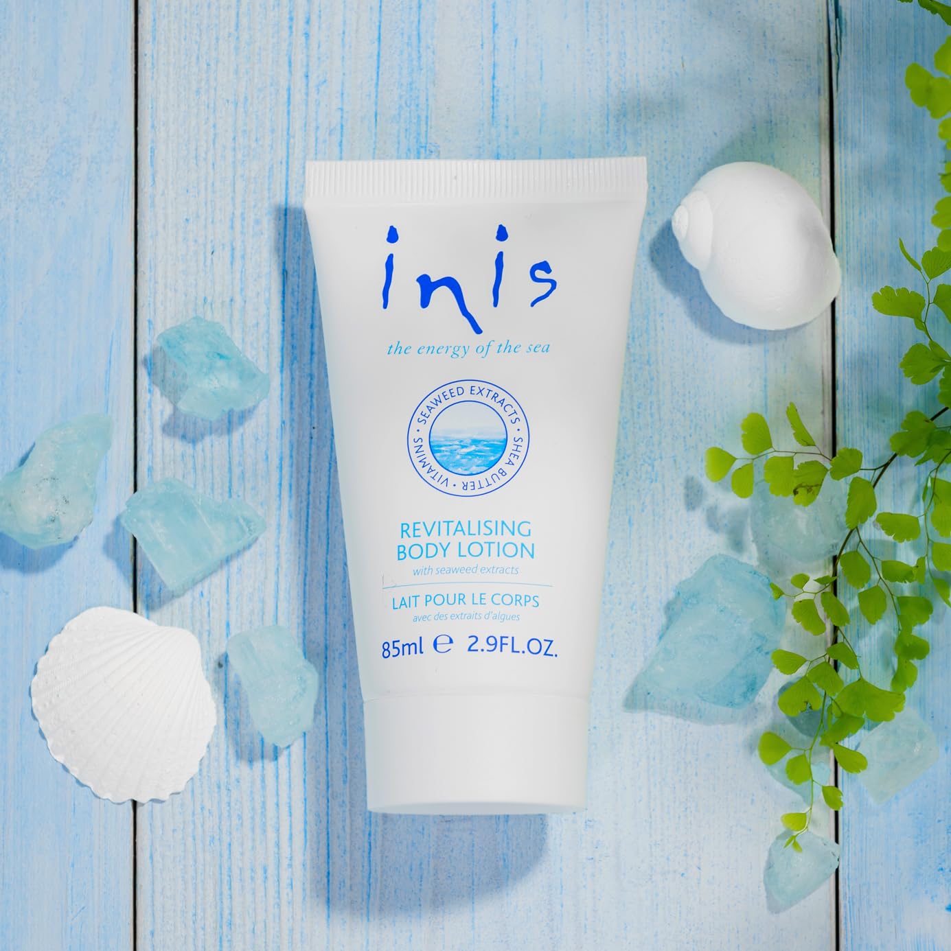 Inis the Energy of the Sea Revitalizing Body Lotion - Travel Size Lotion for Women and Men - Body Moisturizer with Shea Butter and Vitamin E - 2.9 Fl Beauty & Personal Care Inis the Energy of the Sea