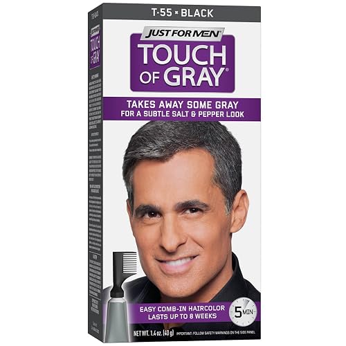 Just For Men Touch of Gray Men's Hair Color, Black Beauty & Personal Care Just for Men