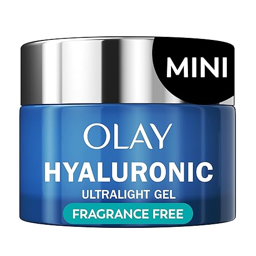 Olay Regenerist Hyaluronic + Peptide 24 Gel Face Moisturizer, Fragrance-Free, Trial Size, .5 oz Beauty & Personal Care Olay