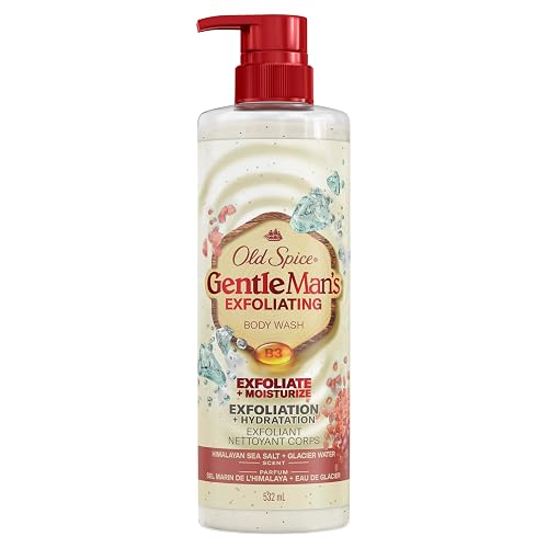 Old Spice Gentleman's Blend Exfoliating Body Wash, Himalayan Sea Salt, 532 ml Beauty & Personal Care Old Spice