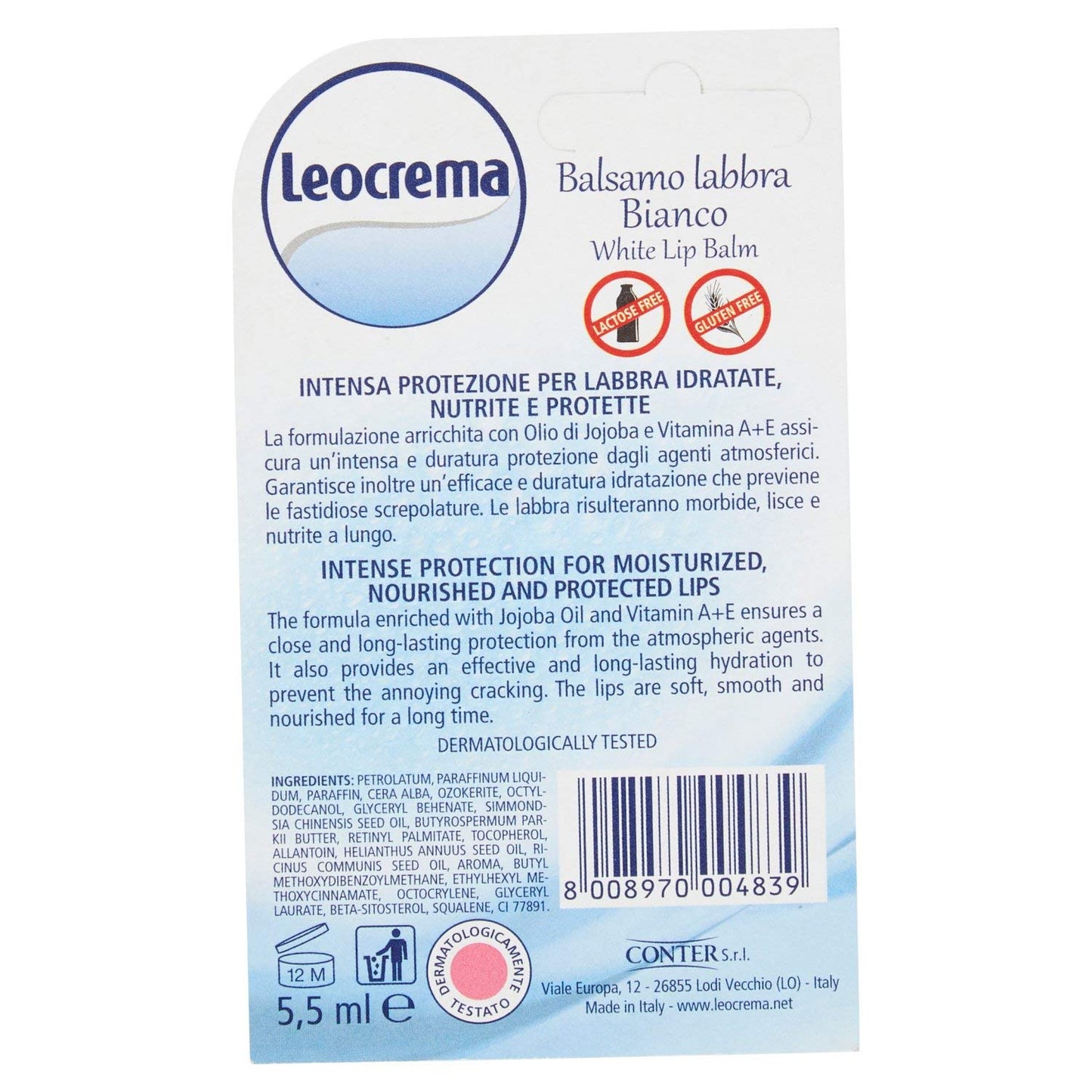 Leocrema Classic Lip Balm 5.5ml Beauty and Personal Care Leocrema