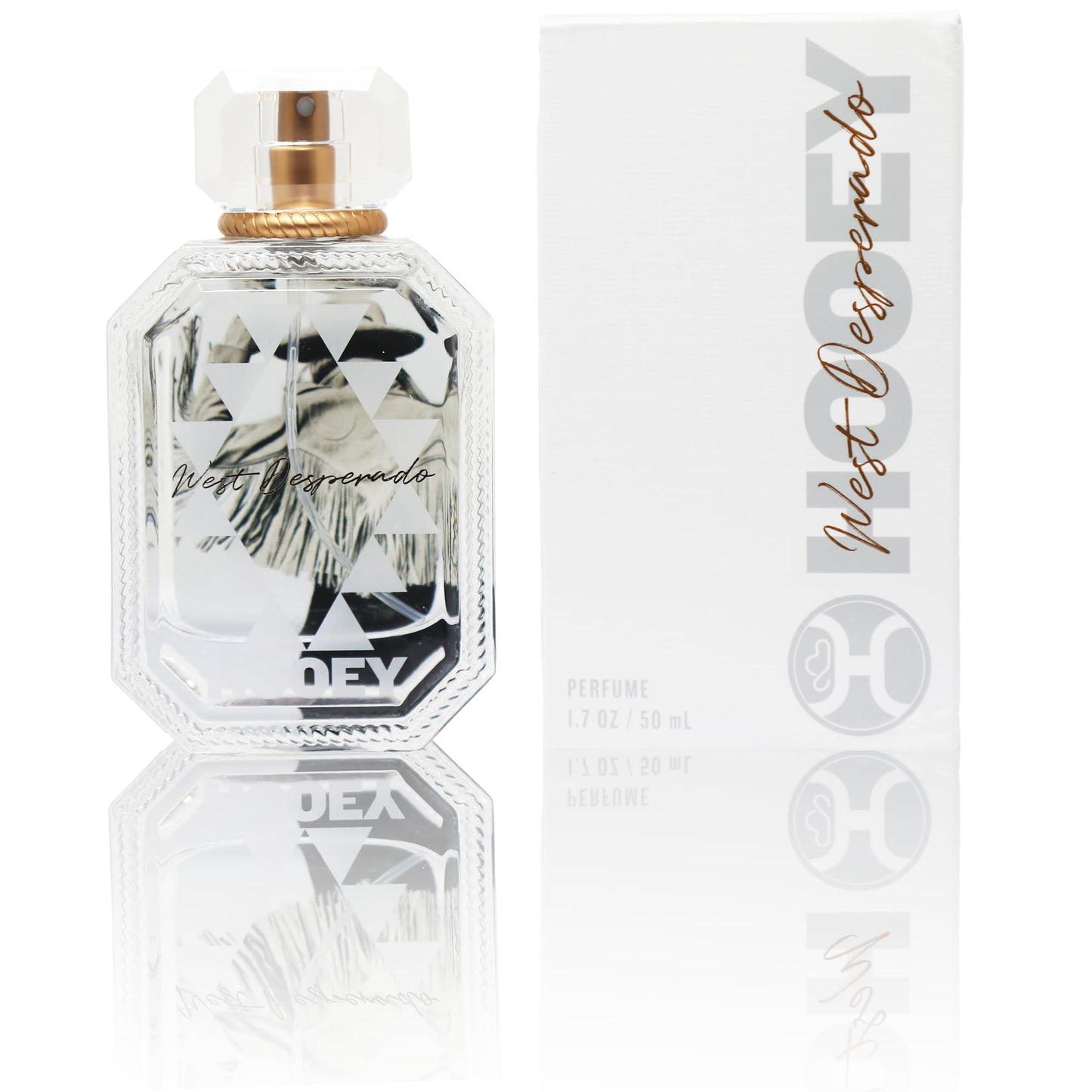 HOOEY West Desperado Women's Perfume - Long-Lasting Citrus Perfume for Women with Notes of Jasmine, Saffron, Cedarwood, Amber & More - Fresh Designer Beauty & Personal Care HOOEY