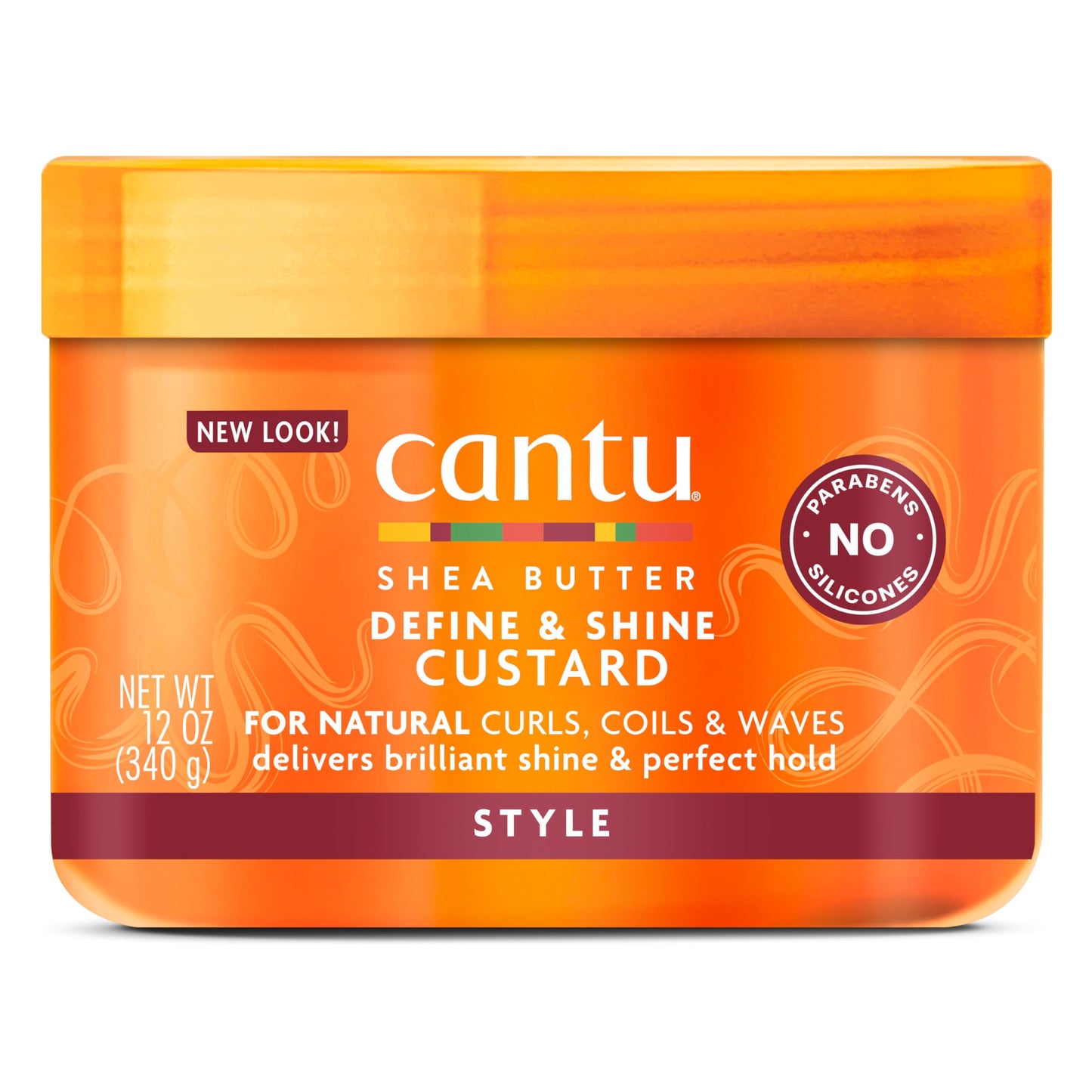 Cantu Shea Butter for Natural Hair Define & Shine Custard, 12 Oz Beauty & Personal Care Cantu