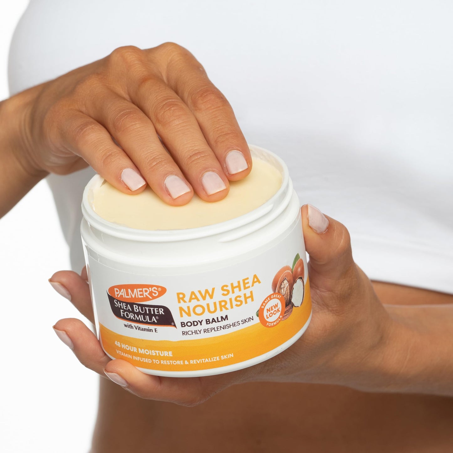 Palmer's Shea Butter Formula Raw African Shea Butter Balm, Nourishing Body Moisturizer for Rough, Dry Skin, 7.25 Ounces Beauty & Personal Care Palmer's