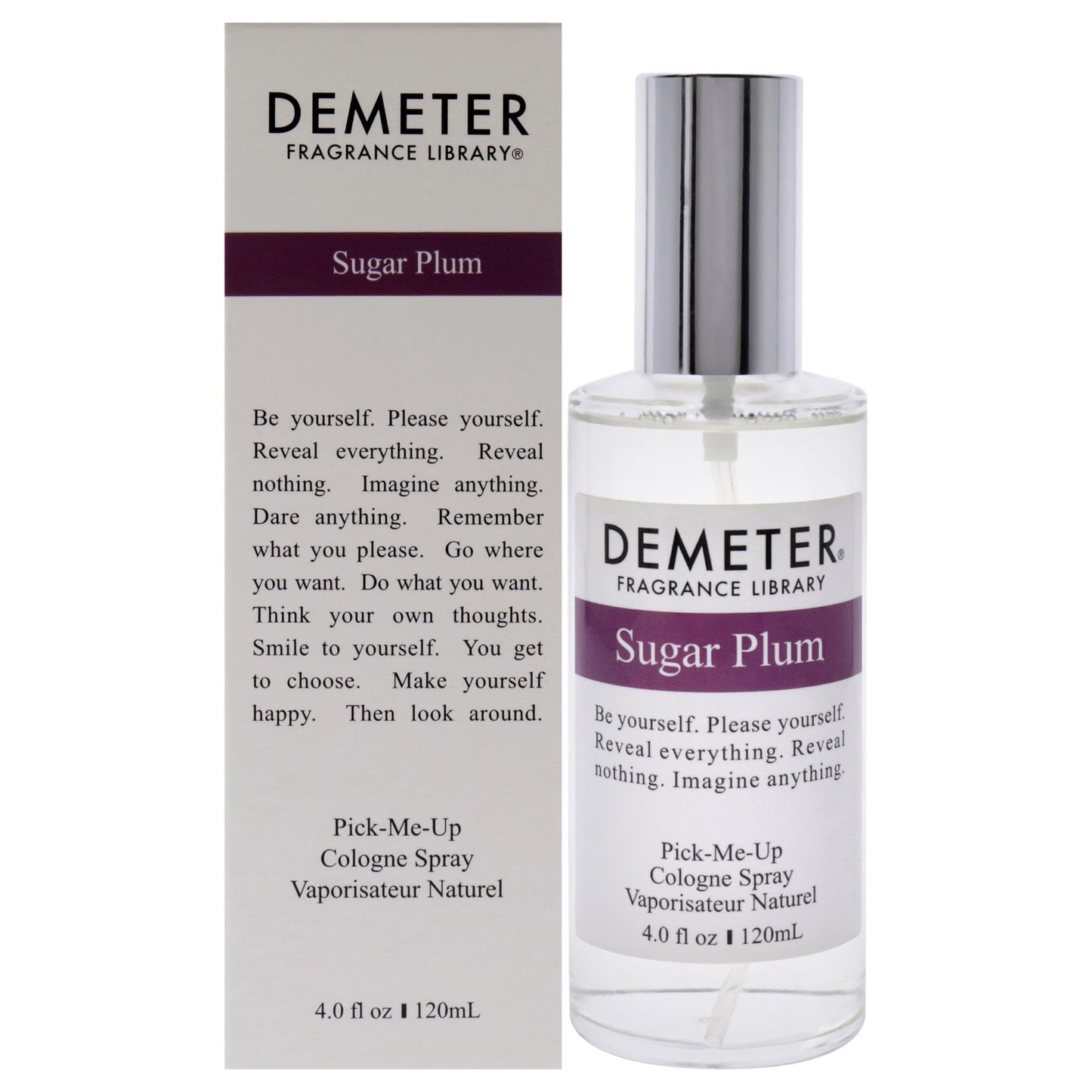 Sugar Plum by Demeter for Unisex - 4 oz Cologne Spray Beauty & Personal Care DEMETER