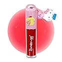 The Crème Shop x Hello Kitty & Friends x Sweethearts Tinted Lip Oil with Jojoba Oil for Lasting Hydration, Lip Oil on Keychain with Hello Kitty Charm Beauty & Personal Care The Crème Shop