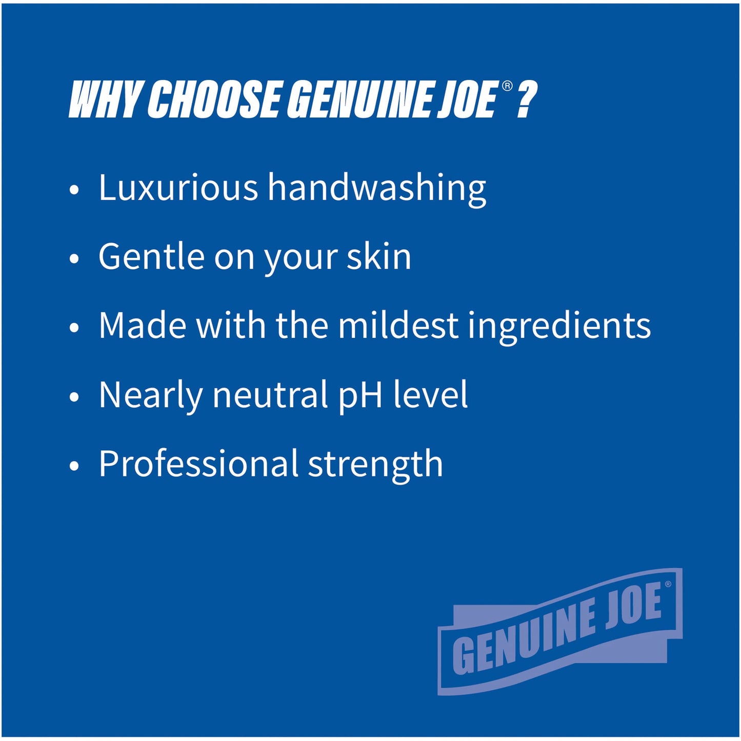 Genuine Joe Liquid Hand Soap with Skin Conditioner, 1 gallon Bottle, Pink Beauty & Personal Care Genuine Joe