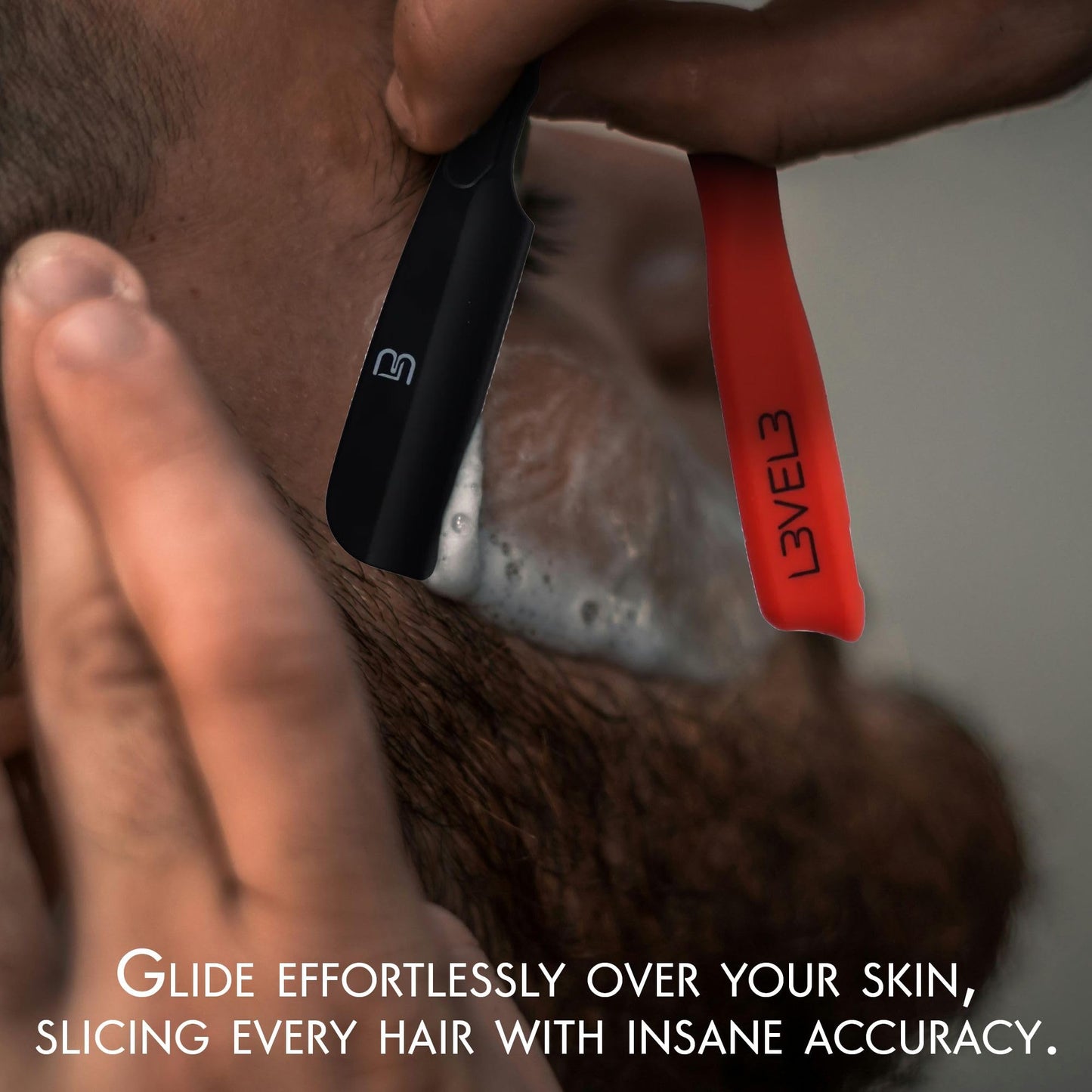 Level 3 Milly Razor - Fast and East to Assemble - Excellent Grip and Control - Straight Razor Holder- Level Three Holder Beauty and Personal Care L3