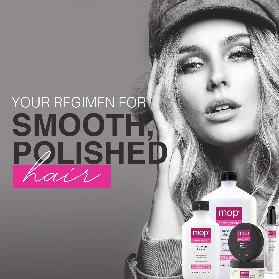 MOP - Pomegranate Nourishing Lightweight Oil - Lightweight Shine, Heat Protectant, Strengthens - 1.7 fl oz Beauty & Personal Care MOP