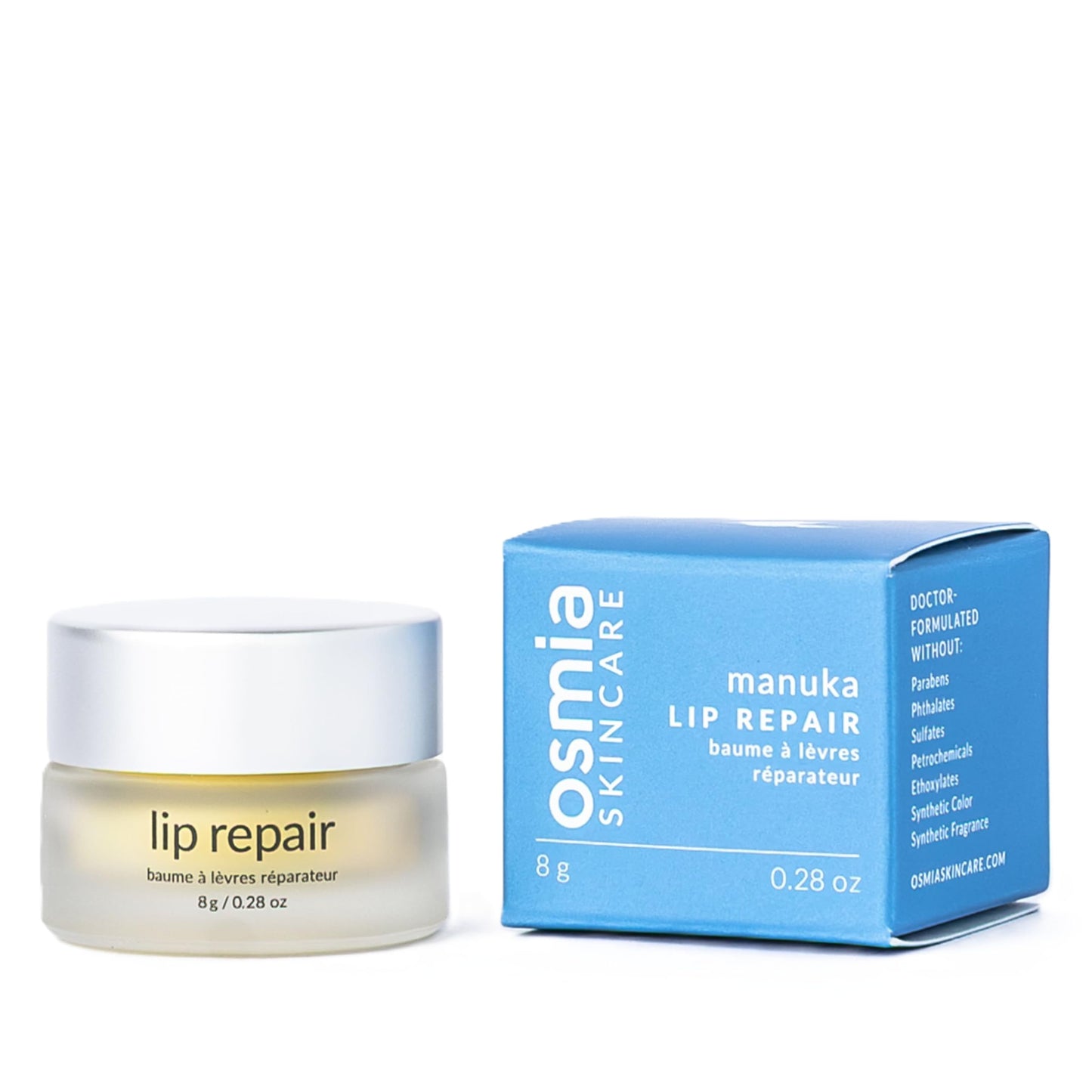 Osmia Skincare - Natural Lip Repair Overnight Mask + Hydrating Gloss | Manuka Honey, Myrrh, Lanolin | Moisturize, Plump, Soothe | Clean Beauty Beauty & Personal Care Osmia