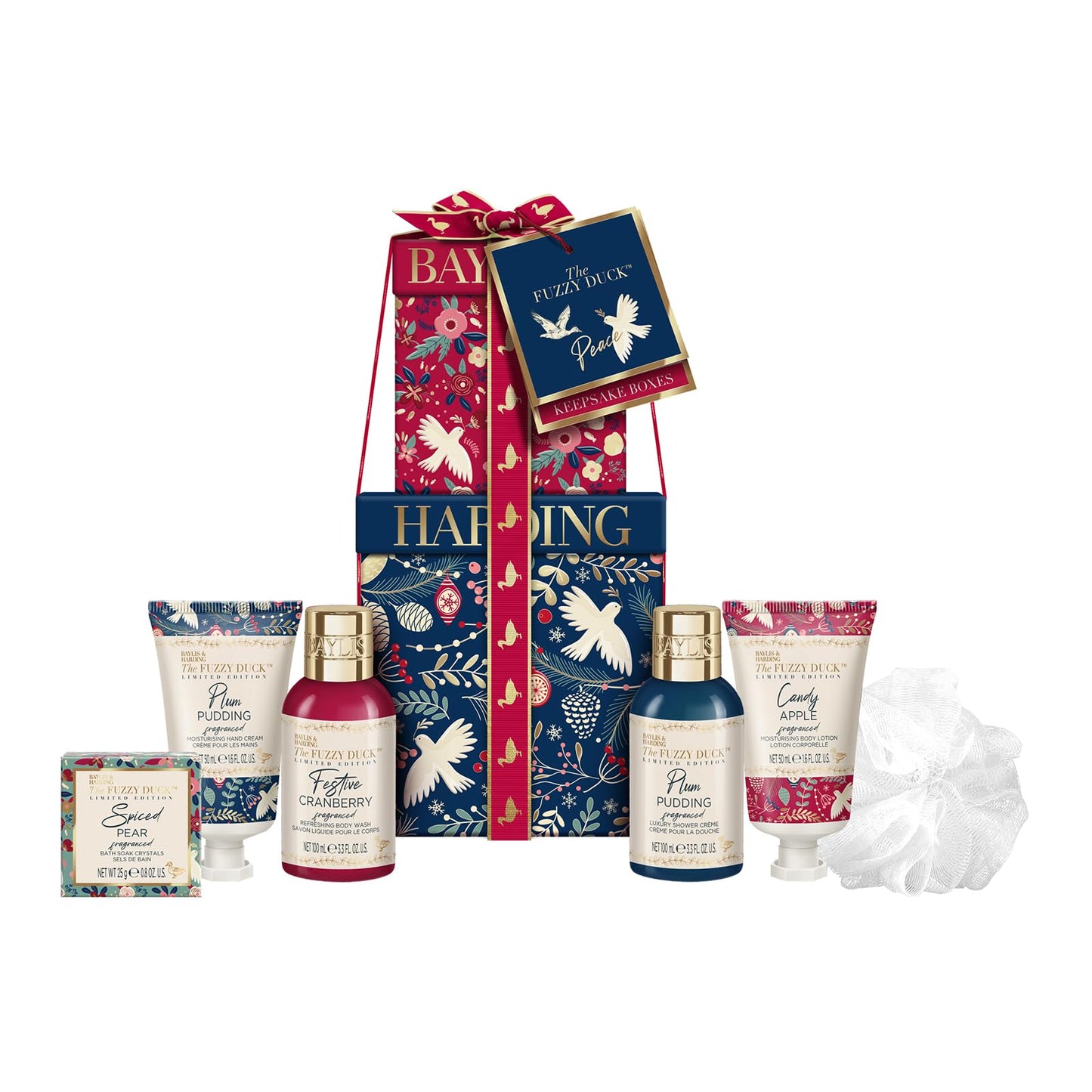 Baylis & Harding The Fuzzy Duck Winter Wonderland Luxury Pamper Present Gift Set For Women - Vegan Friendly Beauty & Personal Care Baylis & Harding