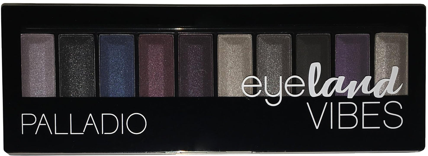 Palladio Eyeland Vibes, Escape to the Tropics, 10 Count Eyeshadow Palette, 5 Curated Palettes, Seductive Nudes to Vibrant Hues, Complimentary Shades… Beauty & Personal Care Palladio