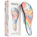 Crave Naturals Glide Thru Hair Brush - Detangler Brush for Curly, Straight, Wet or Dry Hair - Gentle Detangling Brushes for Adults, Kids, Toddlers Beauty & Personal Care Crave Naturals
