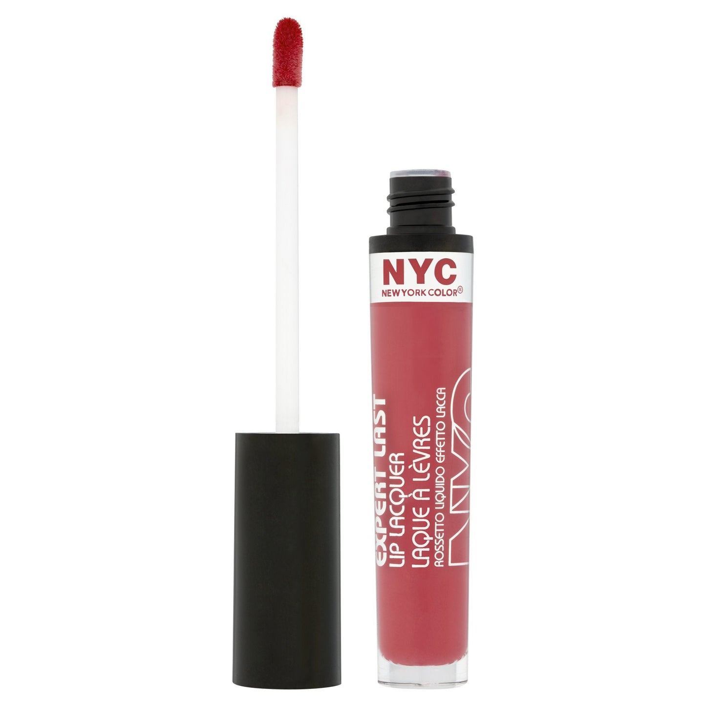 N.Y.C. New York Color Expert Last Lip Lacquer, Big City Berry, 0.15 Fluid Ounce Beauty & Personal Care NYC