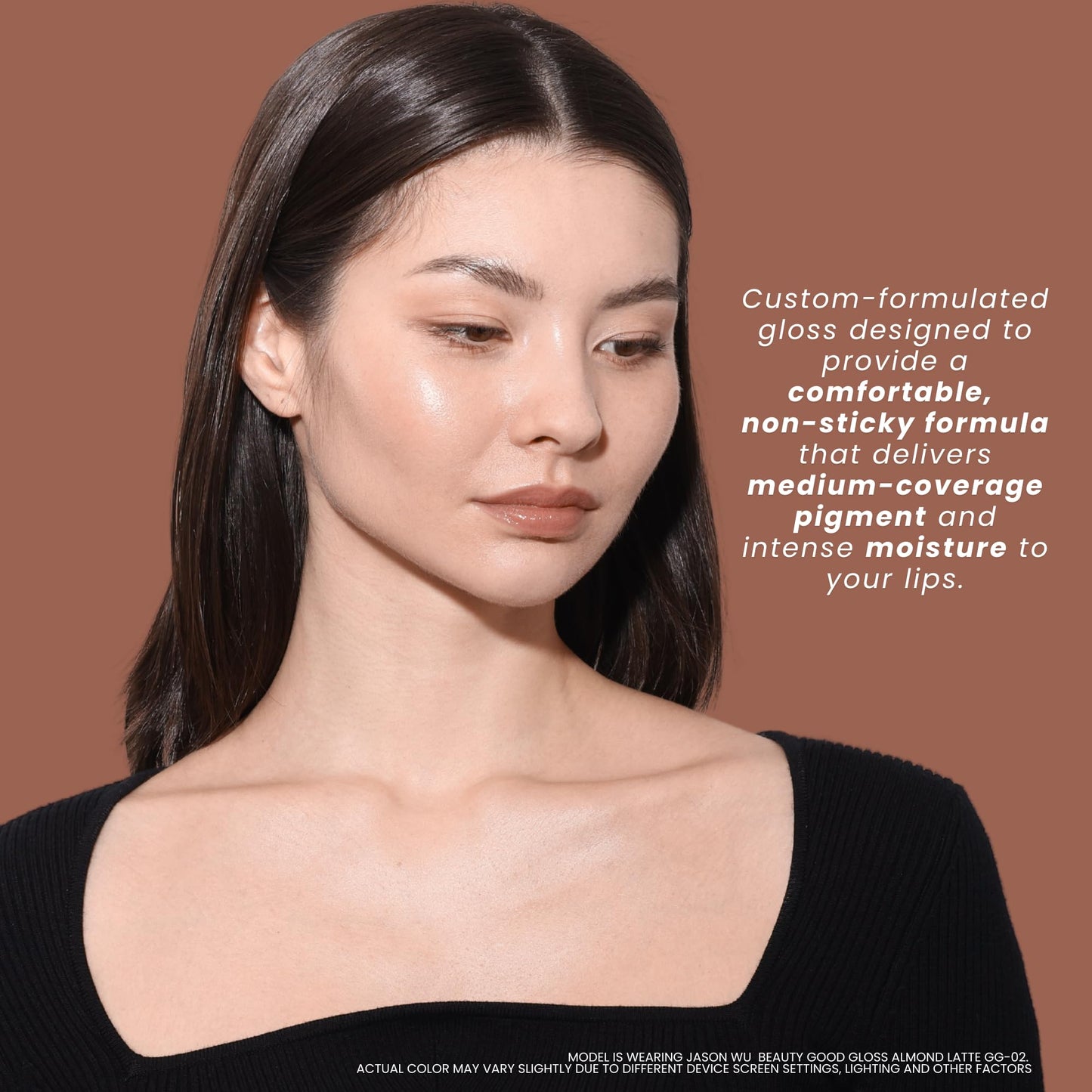 Jason Wu Good Gloss - Hydrating Non-Sticky Lip Gloss - GG02 Almond Latte Beauty & Personal Care Jason Wu