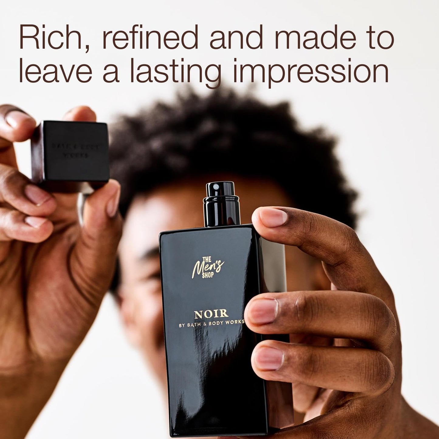 Bath & Body Works Noir Cologne - Men’s Cologne for Everyday Use - Long-Lasting High Fragrance Oil Concentration - Dermatologist-Approved Beauty & Personal Care Bath & Body Works