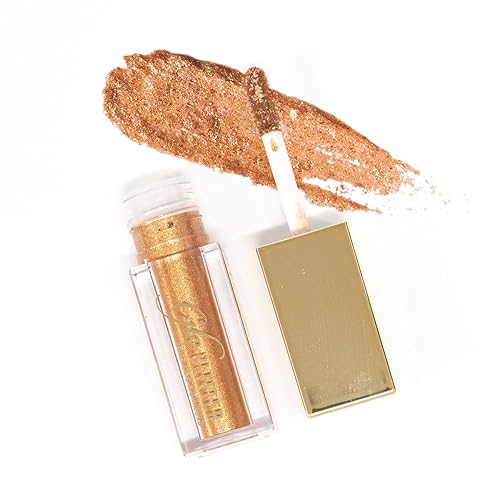 Sistar Glo Glitter Eyeshadow Ultra Glitter Rich Shine Stunning Application Day or Night Hydrating Finish (Bright Bronze) Beauty & Personal Care Sistar