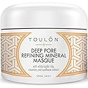 TOULON Kaolin Clay Mask for Face with White Kaolin Mineral Clay. Soft Pure Healing Mask with Minerals to Reduce Wrinkles and Blackheads & Detox Skin Beauty & Personal Care TOULON