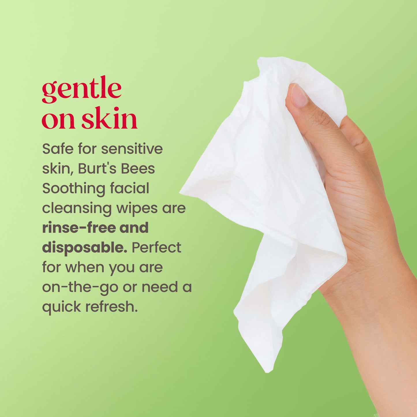 Burt’s Bees Soothing, Fragrance Free Facial Towelettes for Sensitive Skin, Aloe Vera, 100% Plant Based Cloths; 99% Natural Origin; Removes Makeup Beauty & Personal Care Burt's Bees