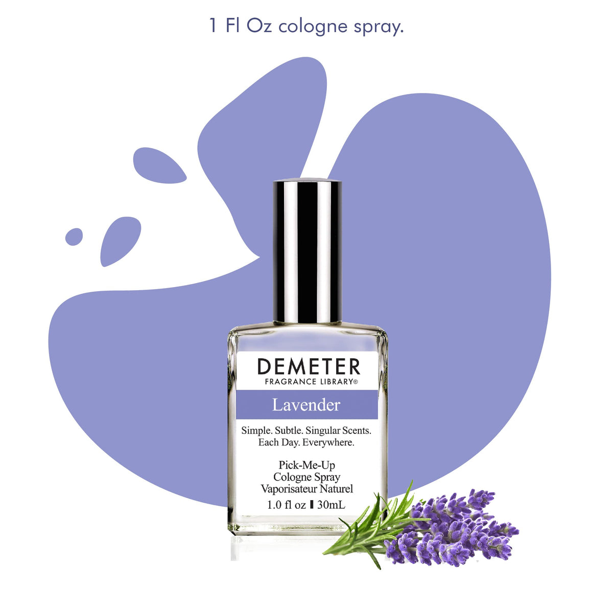 Demeter 1oz Cologne Spray - Lavender Beauty & Personal Care The Library of Fragrance