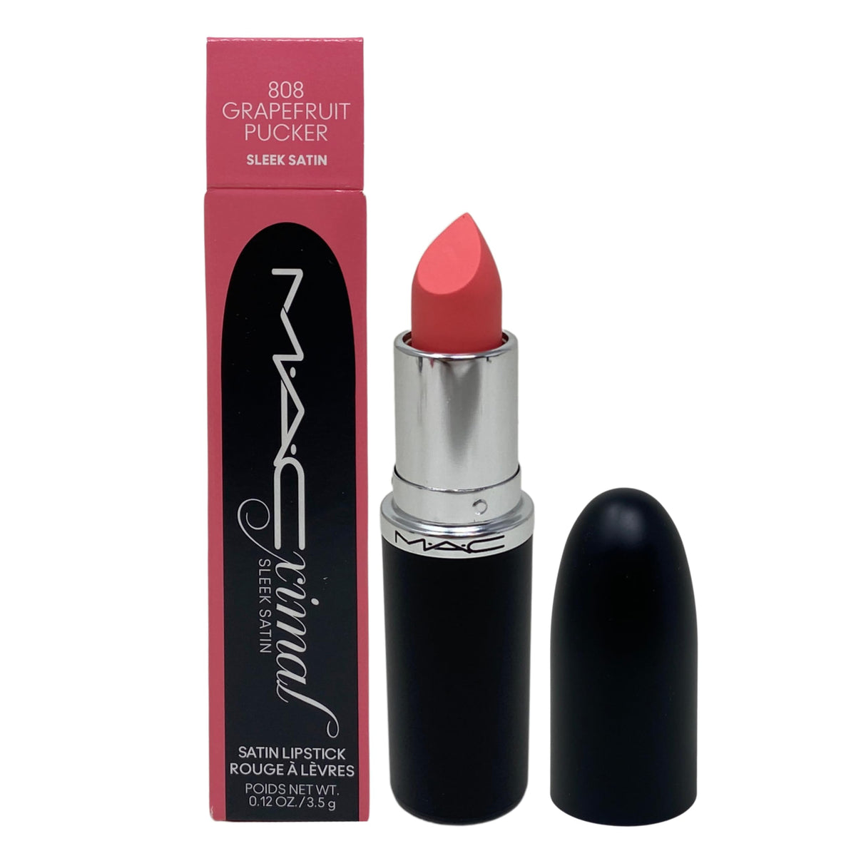 MAC M·A·C Cosmetics M·A·Cximal Sleek Satin Lipstick - 808 Grapefruit Pucker