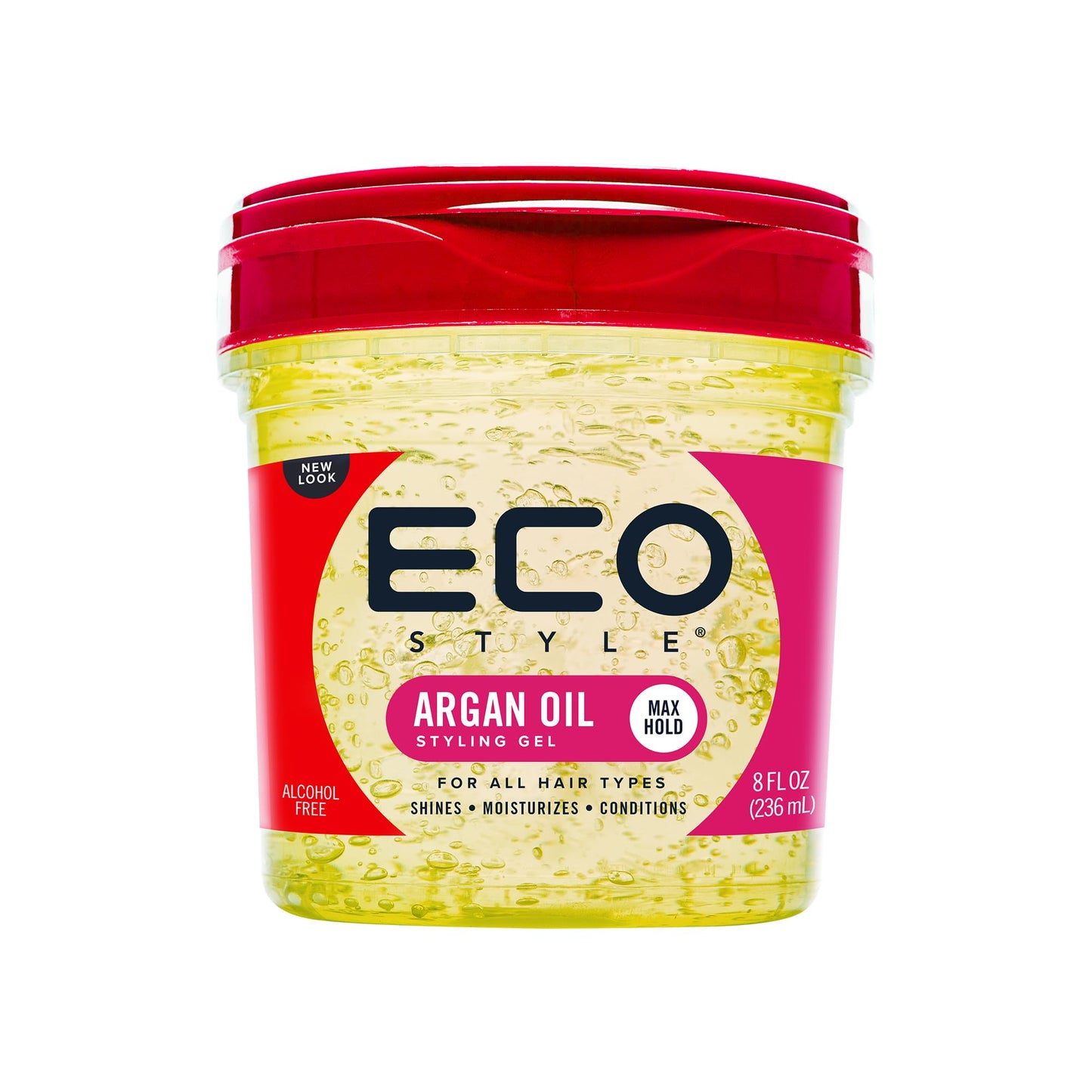 Eco Style Moroccan Argan Oil Styling Gel - Promotes Healthy Hair - Nourishes And Repairs - Delivers Long Lasting Shine - Provides Maximum Hold Beauty & Personal Care Eco Style