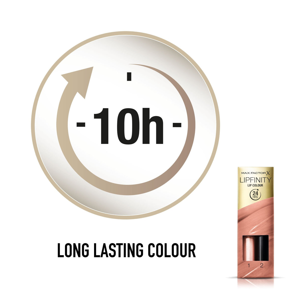 Max Factor Lipfinity, No. 006 Always Delicate, 4.2 Gram Beauty & Personal Care Max Factor