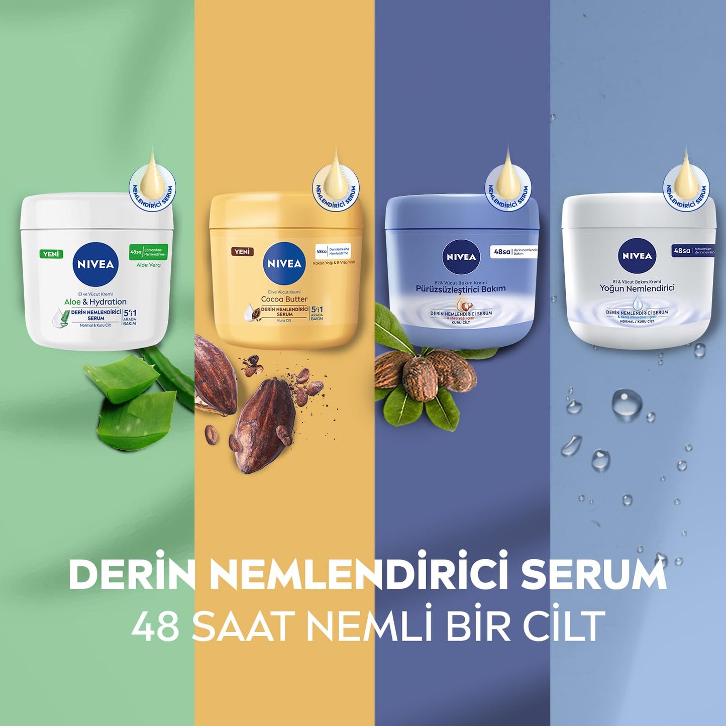 Nivea Irresistibly Smooth Body Cream Dry Skin Shea Butter 400 ml Beauty & Personal Care NIVEA
