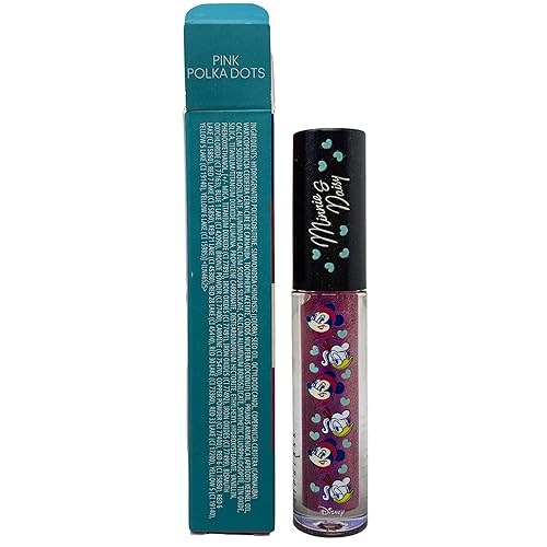 MAC M·A·C Cosmetics Lipglass - Pink Polka Dots (Disney Minnie & Daisy Collection) - 0.1 fl oz / 3.1 mL Beauty & Personal Care MAC