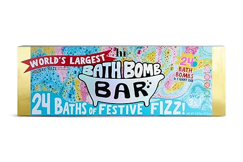 Hi Peach Layne World's Largest Bath Bomb Bar, 3.57 lb, Blue, Yellow, Pink Beauty & Personal Care Hi Peach Layne