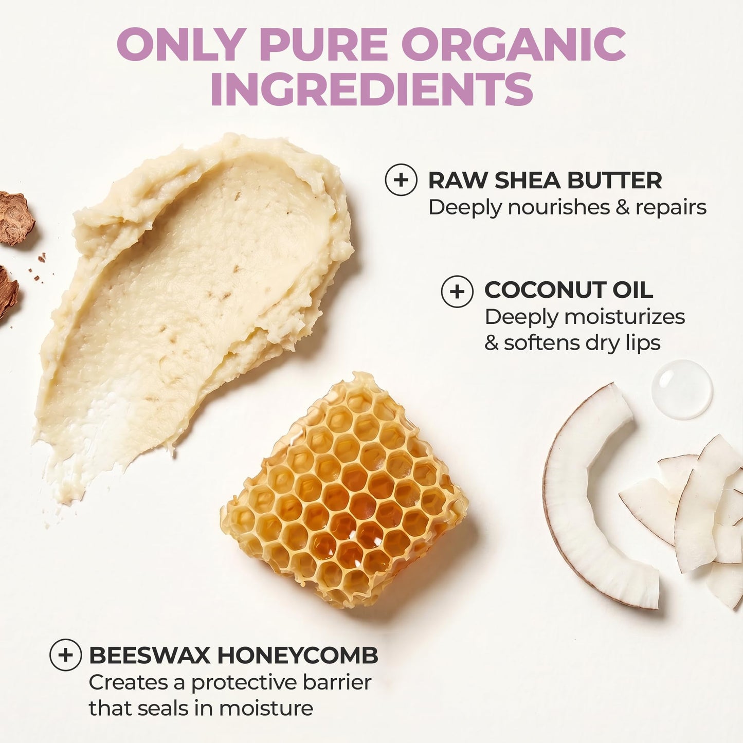 Organic Lip Balm Set of 2 - Dr. Formulated, Deep Healing & Long Lasting Moisture, Cruelty Free, Natural Lip Balm with Beeswax & Shea Butter, Repairs Beauty and Personal Care Angel's Touch