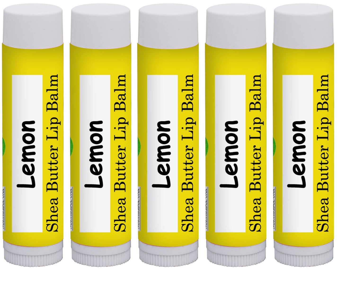Northridge Oak - 100% All Natural Lip Balm - Lemon 5 Pack Beauty and Personal Care Northridge Oak