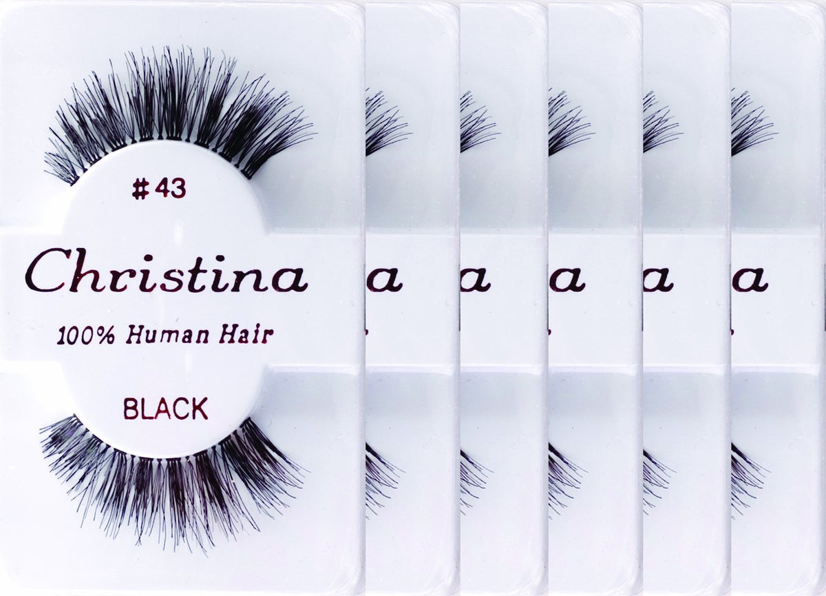 Christina 6packs Eyelashes - #43