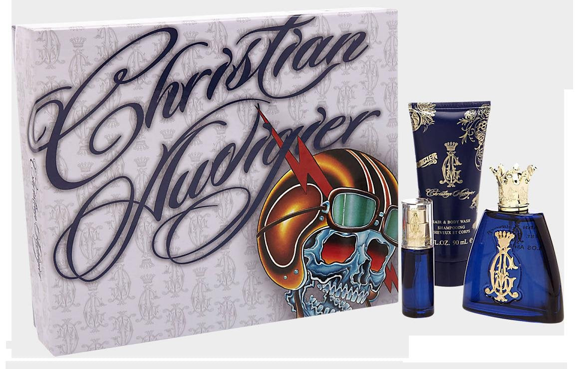 Christian Audigier - For Men Special Value Gift Set (EDT+SG+EDT Mini) Beauty & Personal Care Christian Audigier