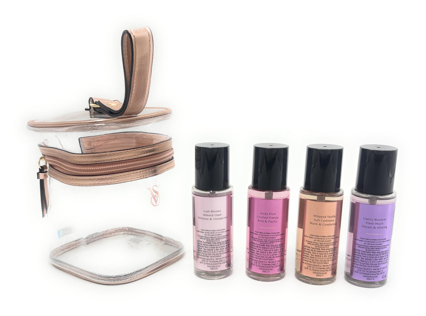 Victoria's Secret Best of Mist Gift Set: Love Spell, Bare Vanilla, Pure Seduction, Velvet Petals & Beauty Bag Beauty & Personal Care Victoria's Secret