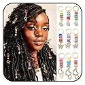Formery Butterfly Braid Jewelry Gold Rhinestones Hair Charms Heart African Loc Accessories for Black Women (9PCS) Beauty & Personal Care Formery