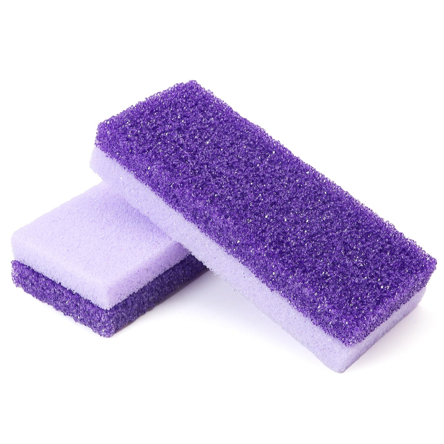 lenpestia Foot Pumice Stone 2 Pack Pedicure Stone for Feet Pumice Sponge for Feet Callus Remover and Scrubber Double Sided Pedicure Foot Pumice Stone Beauty and Personal Care lenpestia Default Title