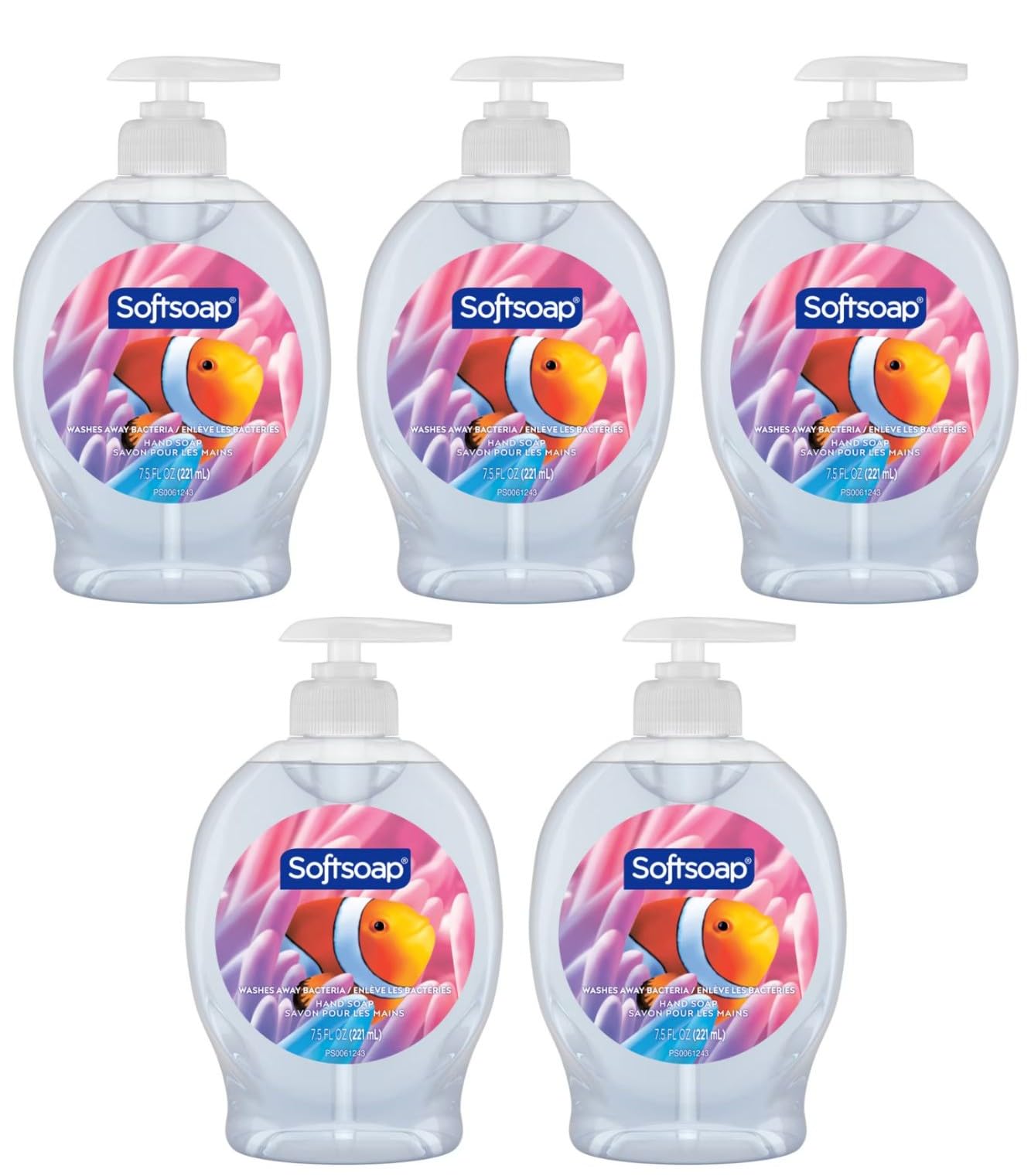 Softsoap Liquid Hand Soap, Aquarium Series 7.50 oz (Pack of 5) Beauty & Personal Care Softsoap