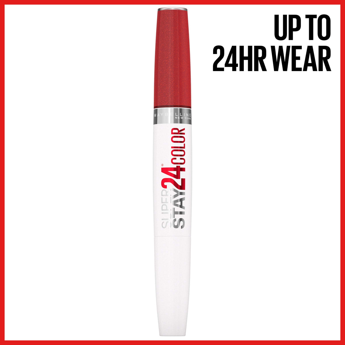 MAYBELLINE Super Stay 24 2-step Long Lasting Liquid Lipstick and Lip Balm, 925 Brooklyn Sunset, 1 count Beauty & Personal Care MAYBELLINE