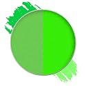 Mehron Paradise FX UV Neon Glow - Martian - Neon Green/Green UV 0.25 oz | Pro Water-Activated Shimmer Paint for Raves, Costumes, SFX, Halloween Beauty & Personal Care Mehron