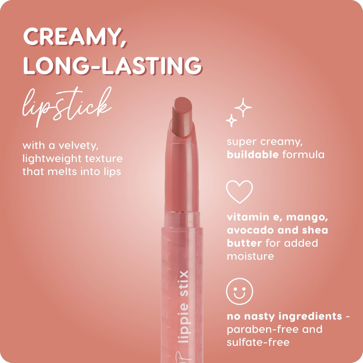 ColourPop Lippie Stix - Long-Lasting Matte Lipstick Formulated with Vitamin E & Shea Butter for All Day Moisture - Richly Pigmented Pink Nude Beauty & Personal Care ColourPop
