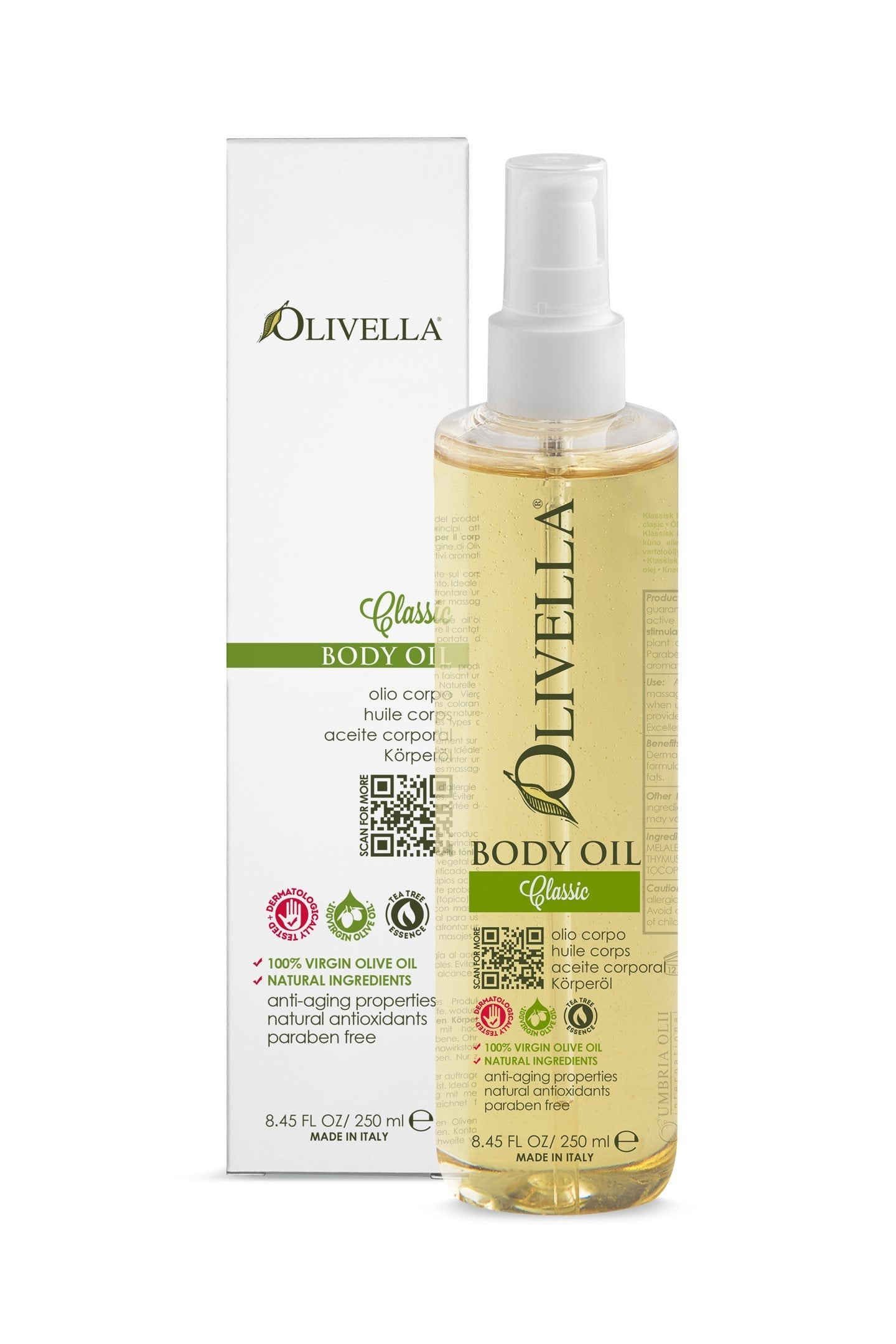 Olivella Body Oil Classic Olivella 8.45 oz Spray Beauty & Personal Care Olivella